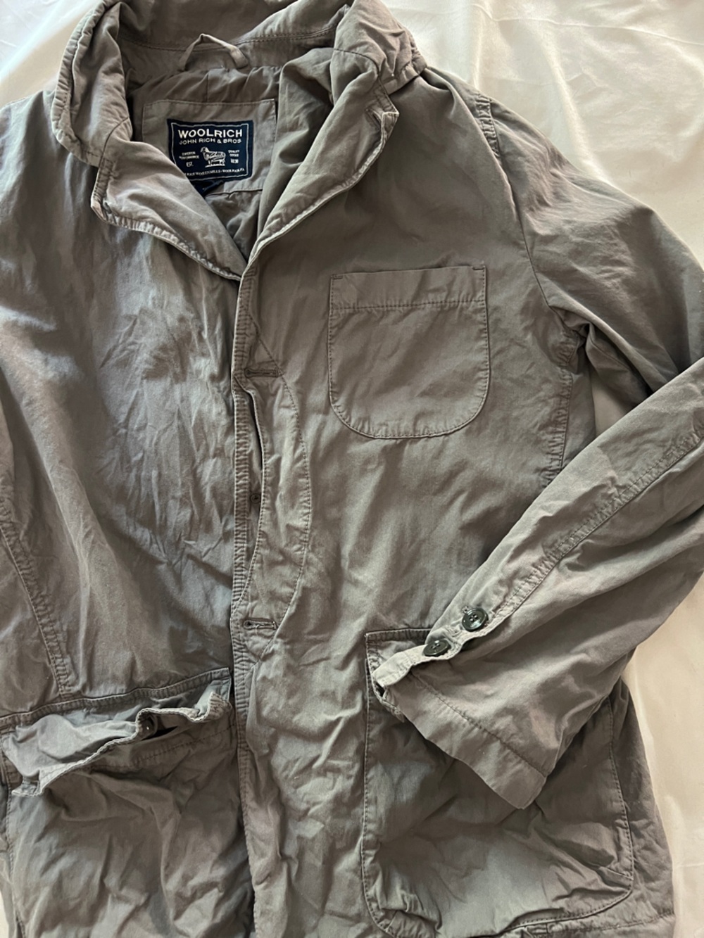 Woolrich Gray Barn Coat